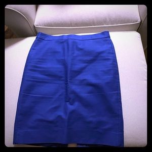Jcrew pencil skirt in blue/purple size 8